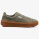 Női sportcipők PUMA SUEDE PLATFORM BUBBLE WN'S 36643903 szín: khaki