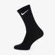 Női zoknik NIKE ZOKNI 3PPK CREW LIGHT WEIGHT sx4704001 szín: fekete
