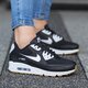 Női sportcipők NIKE WMNS AIR MAX 90  325213-055 szín: fekete