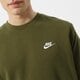 Férfi pulóver NIKE PULÓVER SPORTSWEAR CLUB FLEECE bv2662-327 szín: khaki