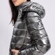 Női télikabát GUESS KABÁT FIORENZA JACKET w1bl00web40slvr szín: ezüst