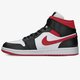 Férfi sportcipők AIR JORDAN 1 MID  554724-122 szín: fekete