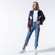 Női pulóver FILA PULÓVER CHARMAINE FUR JACKET 687225a248 szín: sötétkék
