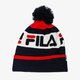 Gyerek téli sapka FILA SAPKA TÉLI INTARSIA KNITTED BEANIE 686036g06 szín: sötétkék