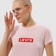 Női póló LEVI'S PÓLÓ WT-GRAPHIC TEES a2086-0022 szín: rózsaszín