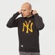 Férfi pulóver NEW ERA PULÓVER KAPUCNIS TEAM LOGO HOODY NYY BLK 12893131 szín: fekete