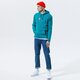 Férfi pulóver ELLESSE PULÓVER KAPUCNIS BAZ OH HOODY GREEN shi12362503 szín: kék