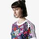 Női póló ADIDAS PÓLÓ SS 3 STRIPES TEE dv2656 szín: multicolor