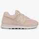 Női sportcipők NEW BALANCE WL574MEC wl574mec szín: rózsaszín