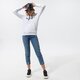 Női pulóver CHAMPION PULÓVER KAPUCNIS HOODED SWEATSHIRT 112580ww001 szín: fehér