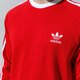 Férfi póló ADIDAS PÓLÓ 3-STRIPES LS T gn3489 szín: piros