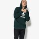 Férfi pulóver ADIDAS PULÓVER TREFOIL HOODY cw1242 szín: zöld