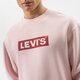 Férfi pulóver LEVI'S PULÓVER T3 RELAXED GRAPHIC CREW 39134-0028 szín: rózsaszín