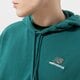 Férfi pulóver NEW BALANCE PULÓVER KAPUCNIS UNISSENTIAL ut21500vda szín: kék