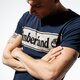 Férfi póló TIMBERLAND PÓLÓ SS SS CUT & SEW LINEAR LOGO TEE tb0a1oa4x451 szín: multicolor