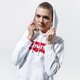 Női pulóver LEVI'S PULÓVER KAPUCNIS GRAPHIC SPORT HOODIE 35946-0010 szín: fehér