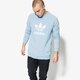 Férfi pulóver ADIDAS PULÓVER TREFOIL CREW cv8643 szín: kék