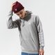 Férfi pulóver ADIDAS PULÓVER KAPUCNIS 3-STRIPES HOODY h06675 szín: szürke