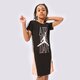 Gyerek sortok és ruhák JORDAN NŐI RUHA PINK SATIN MELEGÍTŐS GIRL 45b514-023 szín: fekete