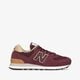 Női sportcipők NEW BALANCE 574  ml574bg2 szín: bordó