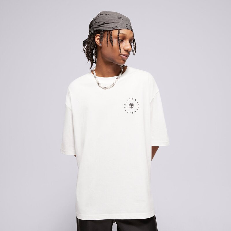 TIMBERLAND PÓLÓ SS "TIMBS ON MY FEET" BOX GRAPHIC TEE WHITE