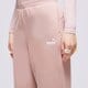 Női nadrágok PUMA NADRÁG ESS+ EMBROIDERY HIGH-WAIST PANTS 67000738 szín: rózsaszín