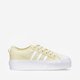 Női tornacipők ADIDAS NIZZA PLATFORM W gz8856 szín: bézs