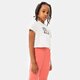 Gyerek póló NIKE PÓLÓ G NSW TEE SUN SWOOSH CROP GIRL dq4376-133 szín: fehér