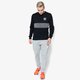 Férfi pulóver NEW ERA PULÓVER CONCRETE CREW NECK OAK RAIDERS BLK 11372552 szín: fekete