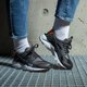 Gyerek sportcipők NIKE HUARACHE RUN GS M dr0173-001 szín: fekete