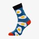 Férfi zoknik SIZEER ZOKNI FUNNY EGGS si39skm67001 szín: multicolor