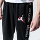 Férfi nadrágok JORDAN NADRÁG M J JM CLSCS TRICOT WRMP PANT ct9373-010 szín: fekete