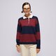 Női pulóver LEVI'S PULÓVER IVY LEAGUE STRIPED SWEATER REDS a8504-0001 szín: bordó