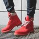 Férfi téli cipők TIMBERLAND PREMIUM 6 INCH BOOT NBA HOUSTON ROCKETS tb0a249el611 szín: piros
