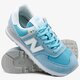 Női sportcipők NEW BALANCE WL574ESB wl574esb szín: kék
