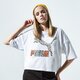 Női póló PUMA PÓLÓ CLASSICS LOOSE FIT TEE 59772652 szín: fehér
