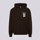 Férfi pulóver PROSTO PULÓVER KAPUCNIS HOODIE SHADOW WASHED BLACK kl252mswe2051 szín: szürke