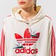 Női pulóver ADIDAS PULÓVER KAPUCNIS HOODIE hk5210 szín: fehér