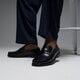 Férfi slip-onok NAKED WOLFE RIVIERA BLACK LEATHER nwrivierablack szín: fekete