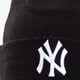 Férfi téli sapka NEW ERA SAPKA TÉLI MLB CUFF KNIT NYY BLK NEW YORK YANKEES BL 12122728 szín: fekete