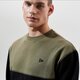 Férfi pulóver NEW ERA PULÓVER NEW ERA OUTDOOR UTILITY CREW NECK NEW ERA BL 12590876 szín: khaki