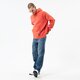 Férfi pulóver LEVI'S PULÓVER KAPUCNIS SKATE HOODED SWEATSHIRT a1008-0003 szín: korall