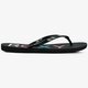 Női papucsok és szandálok ROXY SANDY arjl100438bl0 szín: fekete