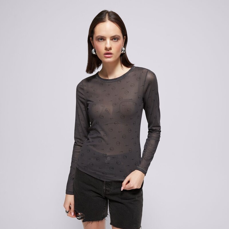 NIKE PÓLÓ W NSW LS SHEER TOP SW