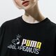 Női póló PUMA PÓLÓ PUMA X PEANUTS W TEE 53115801 szín: fekete