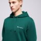 Férfi pulóver CHAMPION PULÓVER KAPUCNIS HOODED SWEATSHIRT 221790gs584 szín: zöld