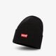 Gyerek téli sapka LEVI'S SAPKA RED BATWING EMBROIDERED BEANIE 38022-0182 szín: fekete