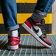 Gyerek sportcipők AIR JORDAN 1 LOW  553560-612 szín: fehér