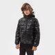 Gyerek átmeneti kabát JORDAN KABÁT TÉLI JDB HOOD HIT JACKET GIRL 95a631-023 szín: fekete