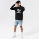 Férfi pulóver ADIDAS PULÓVER TREFOIL CREW h06651 szín: fekete
